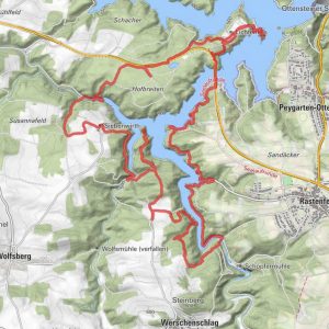 Erfrischende Wanderung Am Ottensteiner Stausee Mit Vielen Badestopps Bademoglichkeiten Und Routen