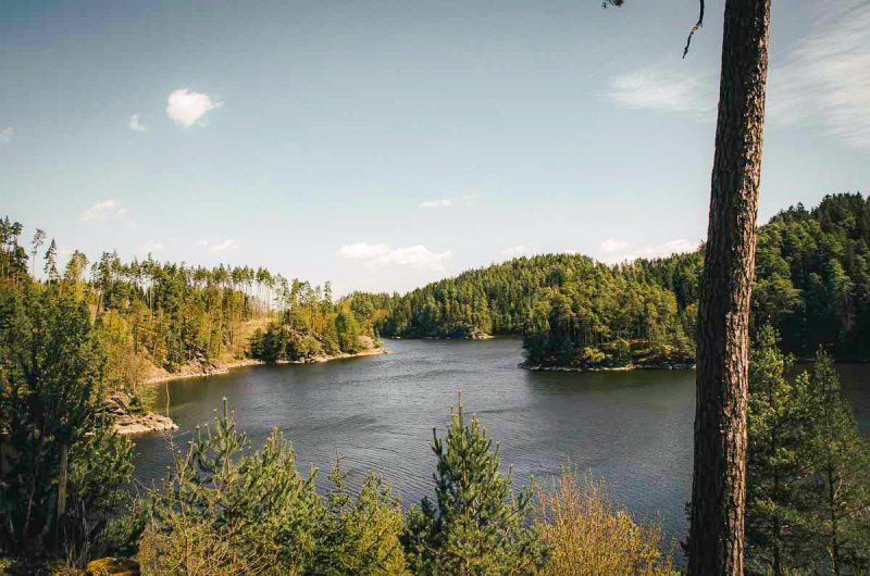 wandern ottensteiner stausee