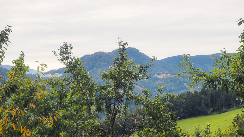 Blick vom Althammerhof Semmering