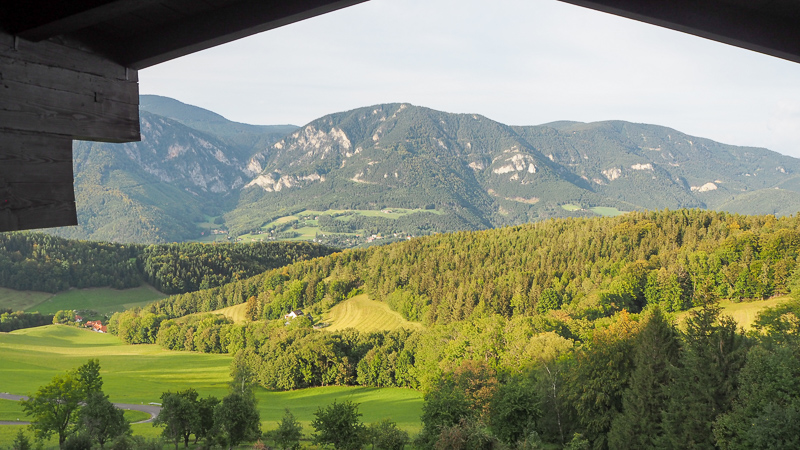 ausblick gästezimmer looshaus