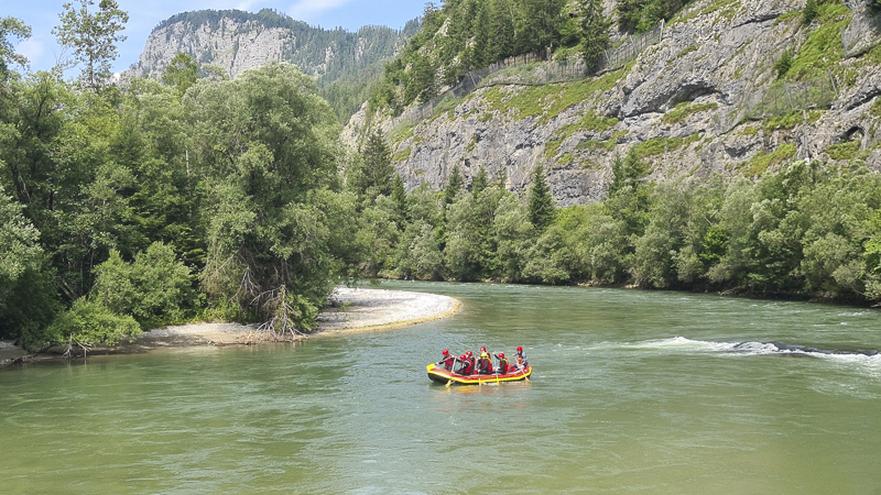 Rafting auf der Enns im GEsäuse Tipps