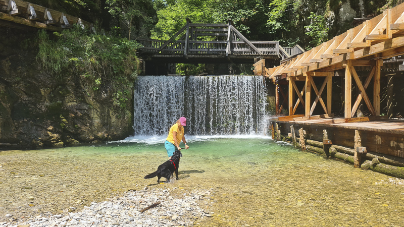 mendlingtal fluss holzweg triftanlage wasserfall rechen