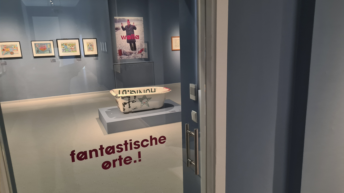 eingang gugging ausstellung